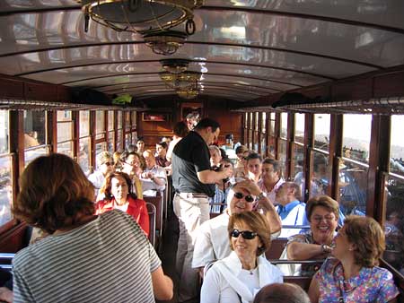 Salida hacia S&oacute;ller en tren